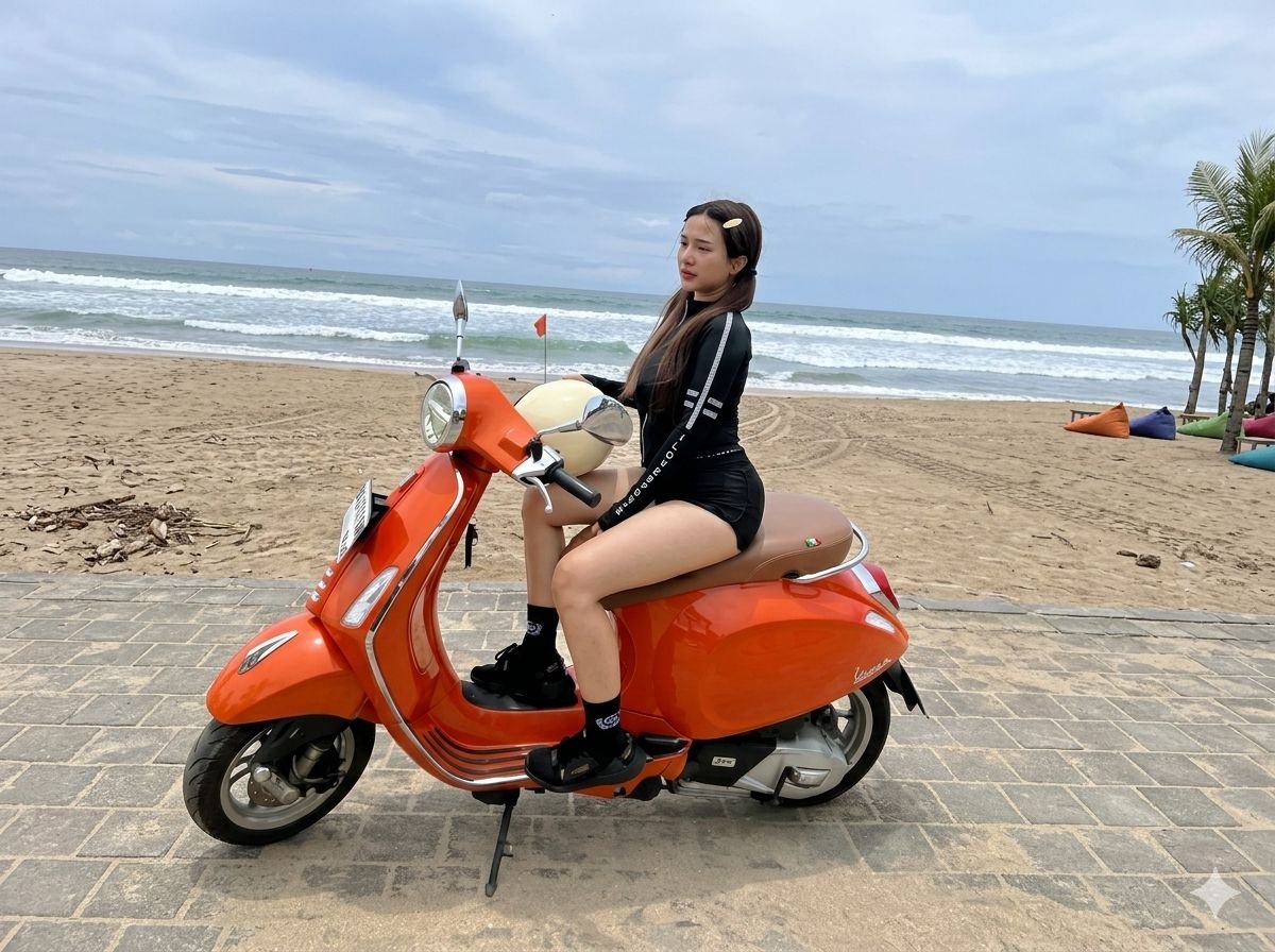 Wisatawan Liburan Sewa Motor Matic di Bali